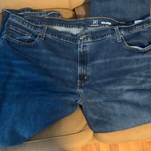 George Men's Relaxed Denim Jeans 44x 30